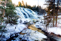 Winter at Bond Falls II